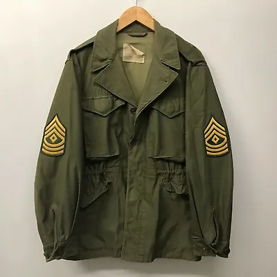 Vintage US Army M43 Field Jacket Size Medium M-12 • $250