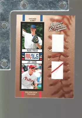 2000's DONRUSS/PLAYOFF/PACIFIC Game-Used Bat/Uniform/Auto Cards PICK FROM LIST! • $2.99