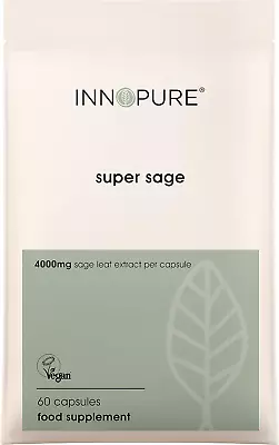 Super Sage Leaf 4000Mg - No Fillers Or Binders. For Menopause Symptoms - High St • £22.99