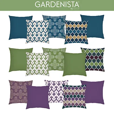 £9.97 • Buy Outdoor Cushion Cover Set Designer Moroccan Prints Garden Pads Water Resistant