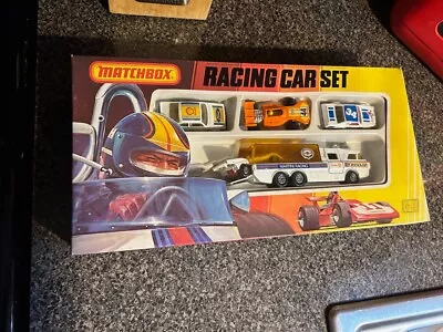 Vintage Matchbox Superfast Racing Car Set G3 Unopened • $250