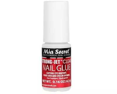 Mia Secret Brush On Nail Glue WITH CALCIUM & VITAMIN E 0.16 Oz • $8.28