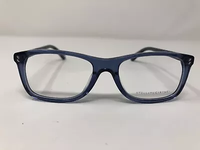 Stella McCartney Eyeglasses Frame SK0023O 005 47-16-130 Blue Full Rim IB32 • $29.27