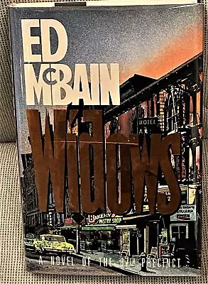 Ed McBain / WIDOWS Signed 1st Edition 1991 • $25.50