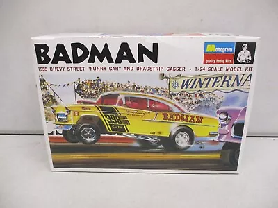 Monogram Badman 1955 Chevy Street Funny Car 1/24 • $29.99