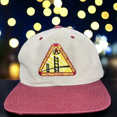 Starfleet Academy San Francisco Star Trek Adjustable Hat Paramount Vintage 1998 • $18.89