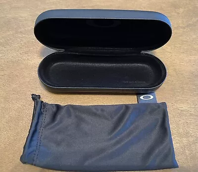 Oakley Black Hard Shell Eyeglasses Glasses Case W/ Bag • $17