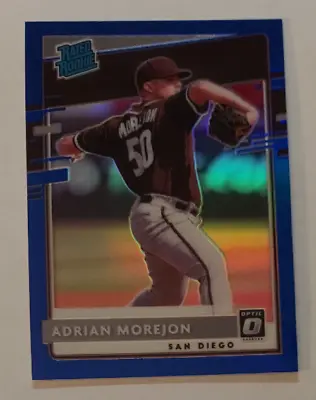 Adrian Morejon (Padres) 2020 Donruss Optic Rated ROOKIE BLUE (only 75 Made) • $2.22