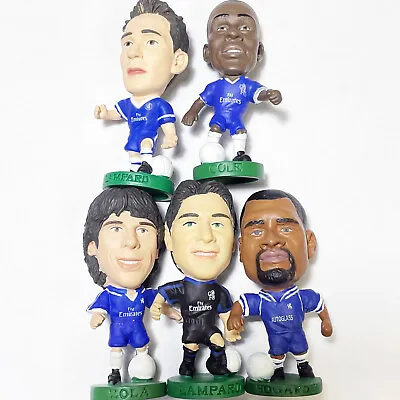 5 X CORINTHIAN PROSTARS FIGURES CHELSEA JOB LOT (H) Inc Zola Cole Bogarde • £12.49