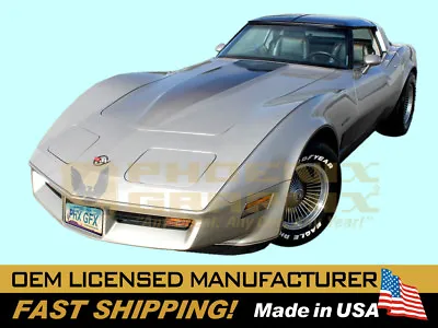1982 C3 Corvette Collectors Edition Hood Only Fader Decal Stripe • $449