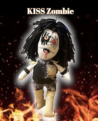 Kiss Demon Spirit Doll VooDoo OOAK Gene Simmons Rock Band Handmade Music Creepy • $25.20