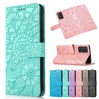 $13.99 • Buy For Samsung Galaxy S22 S21 FE S20 Ultra Plus S10 Case Leather Wallet Flip Cover