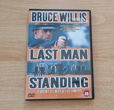 Last Man Standing - Bruce Willis - UK PAL - English Language - Region 2 - DVD • £2.99