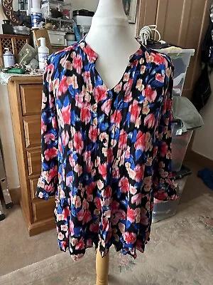 Ladies Casual Longline Tunic Tops Size 20 • £10