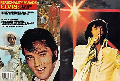 Personality Parade Elvis Presley The Legend Lives On Wkc4 • $3.60