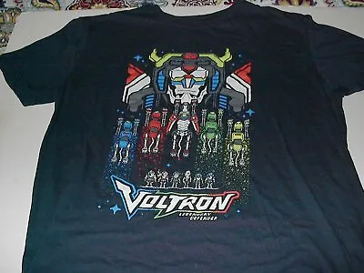 Lootwear Exclusive Voltron Defender Boys Black T-shirt Size Large Very Good • $9.99