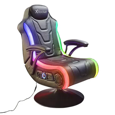 $569.95 • Buy X-Rocker GP Rainstorm SMD RGB 2.1 Gaming Chair