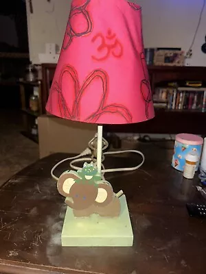 Monkey Kids Lamp! Could Use New Shade But Is In Decent Shape! • $15