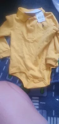 £6 • Buy Polo Ralph Lauren Bodysuit Polo BNWT Shirt Long Sleeved 18-24 Months