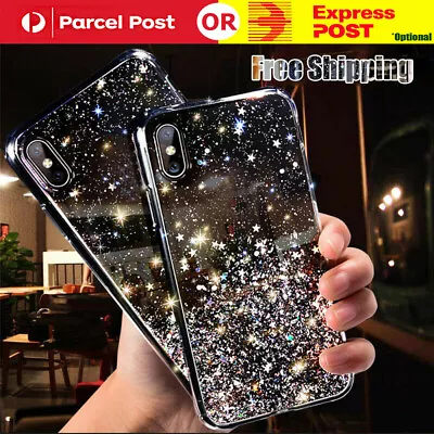 $4.63 • Buy Bling Glitter Case Ultra-thin Soft Cover Black For IPhone 11 Pro Max Xs/Xr 7 8 6