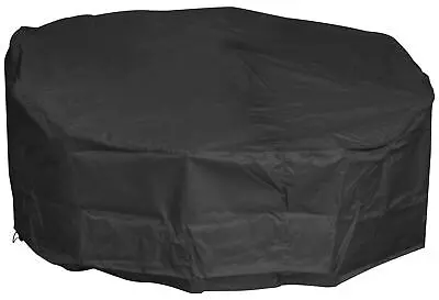 Woodside Heavy Duty Waterproof Garden Rattan Day Bed Cover BLACK 185x55/90cm • £29.99