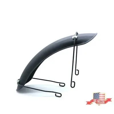 For Honda Yamaha Suzuki Motorcycle Front Fender Mudguard Protector Matte Black • $48.99