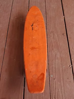 Vintage Nash Skateboard Orange Hard Plastic Original Truck Wheels • $40