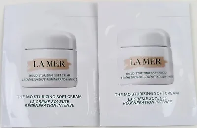 La Mer The Moisturizing Soft Cream 1.5ml X2 Samples • $8.95