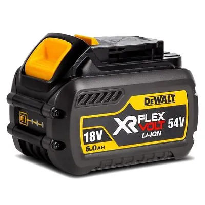DeWalt DCB546-XE 18V-54V 6.0Ah XR Flexvolt Li-Ion Battery • $159.90