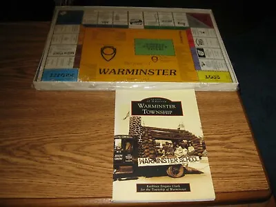 The Game Of Warminster Pennsylvania Board Game UNIQUE  & Book • $9.99