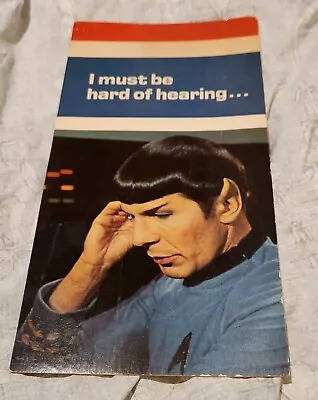 £9.83 • Buy 1976 STAR TREK Random House Greeting Card With Mr. Spock Ears UNPUNCHED