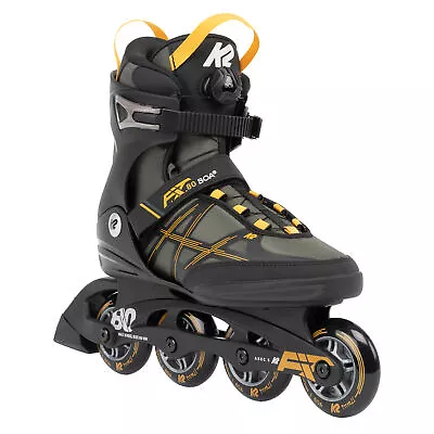 K2 F.I.T. 80 Boa Gray Mens Inline Skates • $109.99