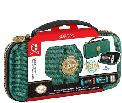 Nintendo Switch Game Traveler Zelda Tears Of The Kingdom Deluxe Travel Case [New • $47.83