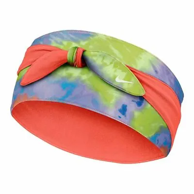 £15.83 • Buy NEW Nike Printed Bandana Head Tie Reversible Orange, Green, Purple