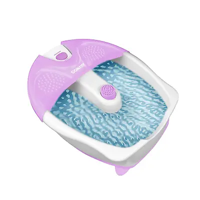 Foot Spa Bath Massager Heat Soaker Pedicure With Vibration Bubble Roller Relax • $50.99