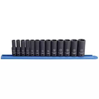 GearWrench 84914N 13 Pc. 3/8  Drive 6 Point Metric Deep Impact Socket Set • $57.71