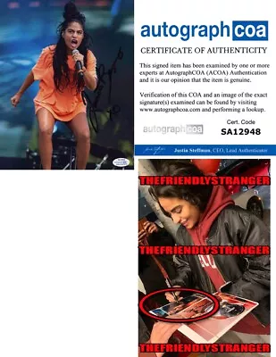 Singer JESSIE REYEZ Signed 8X10 PHOTO G EXACT PROOF - EMINEM Full Signature ACOA • $230.74