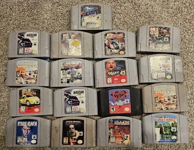Nintendo 64 (N64) Custom Game Lot - Choose Title(s) - Combined Shipping • $5.99