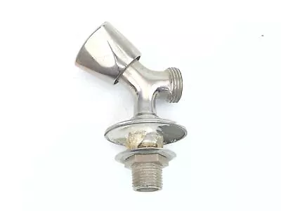 Vintage Boat Marine Chrome Plated Brass Bronze Vanity Bathroom Cold Water Faucet • $29.95