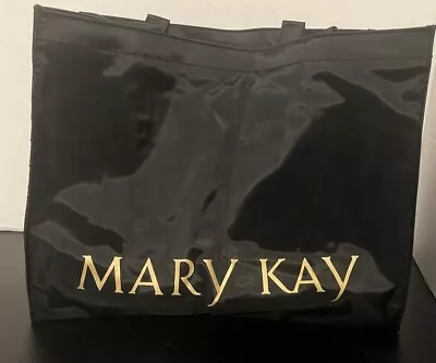 Mary Kay Consultant Bag Black Standing Or Shoulder Tote 13.5x10x7 • $13.56