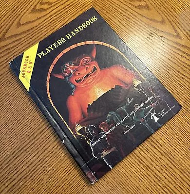 Advanced Dungeons And Dragons Players Handbook By Gygax ⭐ TSR AD&D First Edition • $64.95