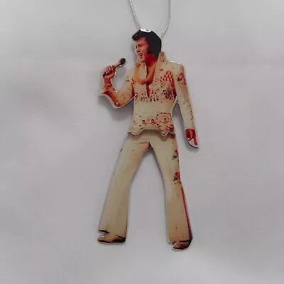 NEW Elvis Presley Swinging Legs White Suit Ornament • $9.95