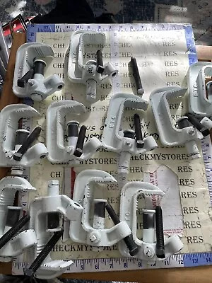 11X ETC C Clamp Stage Studio Lighting Pipe Clamps Heavy Duty • $129.99