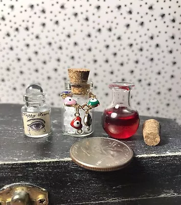 Set Of  3 Miniature Bottles • $6.99