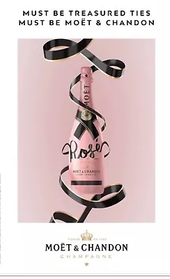 Moet Rose “treasures Moments “ Poster 24 By 36 • $20