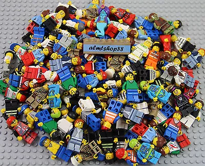 $24.99 • Buy LEGO - Genuine Minifigures Male Female People Party Favor Utensil Town Bulk Lot 