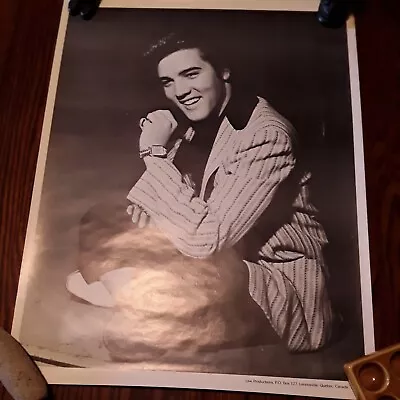 Vintage Elvis Presley HUGE Lot LARGE Poster Collectors LOT Of 9 Posters • $295