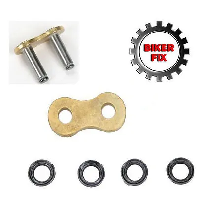 Replacement Soft Rivet Link For Triple SSS 530 O-Ring Gold Chain Chains • £6.95
