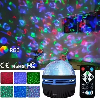 Northern Lights Galaxy Projection Night Lamps Aurora Star Projector USB Powered • £8.59