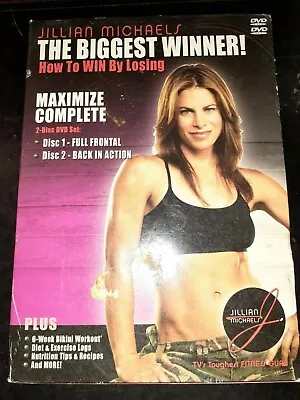 Jillian Michaels - Maximize Complete (DVD 2005 2-Disc Set) *BUY 2 GET 1 FREE* • $2